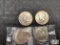 Lot of US Kennedy Half Dollars (Bicentennial) (3 UNC, 2 common) [5 total pcs]