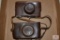2 Leica DRP cameras in original leather cases