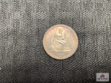 (1) US Seated Liberty Quarter (1859)