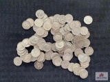 Approximately (100) Silver US Roosevelt Dimes (various dates)