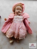 Antique blinking eye doll