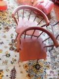 Vintage child's chairs