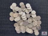 Approximately (100) Silver US Roosevelt Dimes (various dates)