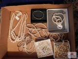 Collection of costume jewelry