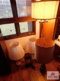 Floor lamps and table lamps