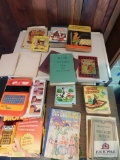 Children's books dating back to 1935, Little Professor, Speak & Spell and 2 rolling tables