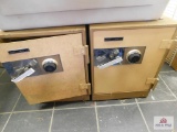 2 Small safes w/combinations