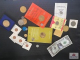 Large Lot of Various Tokens and Inconsequential Coins