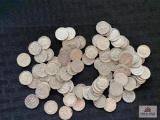 Approximately (100) Silver US Dimes (various years)