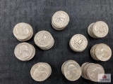 Lot of US Silver Quarter Dollar Coins (various dates) (100 pcs)