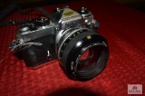 Nikon FE w/ 55 mm Nikkor lens