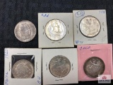 Lot of (6) Various Commemorative Half Dollars