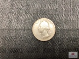 (1) US Quarter Dollar Coin (1932-S)