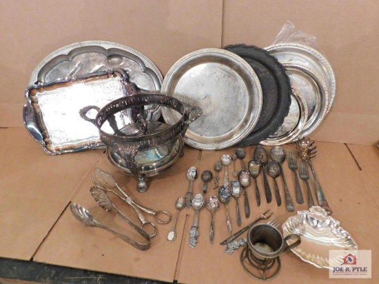 Group Of Serving Dishes And Utensils