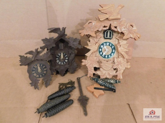 Group Of Cuckoo Clocks