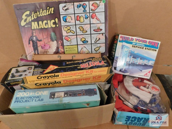 Group Of Children's Games And Toys