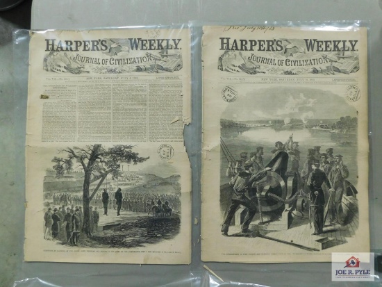 New York, Saturday, July 4, 1863 ; New York, Saturday, July 18, 1863 Harper's Weekly A Journal Of