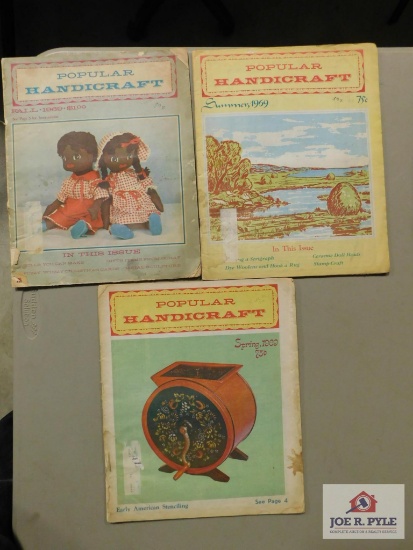 Popular Handicraft Magazine Spring, Summer And Fall 1969 Issues