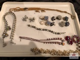 Lot of costume jewelry