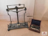 Henry Troemner Analytical Scale With Box Of Weights