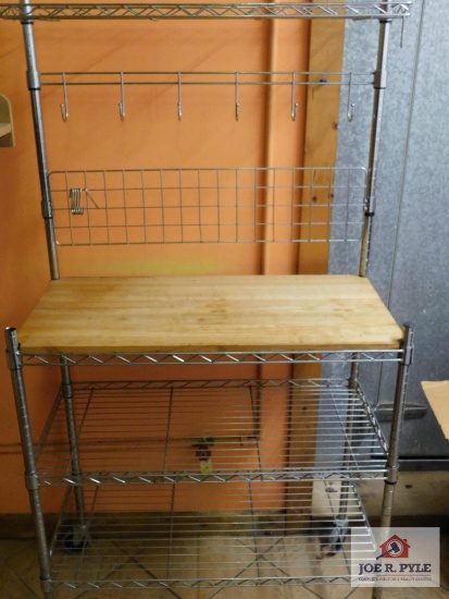 Storage rack for misc. items or sheet pans