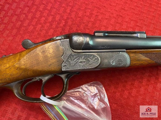 [SKU 102656] German Scalloped Boxlock Combination 16 GA/7,7x58 | SN: 29037