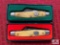 [SKU: 102063] 2 Moore Maker pocket knives: 1 of 250 model 5302 from 1994 ; model 5302 from 1995