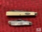[SKU: 102068] lot of 2 Case pocket knives: model I-285 and model 8220SS