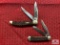 [SKU: 102104] 2 Hen&Rooster brand 2 blade folding knives