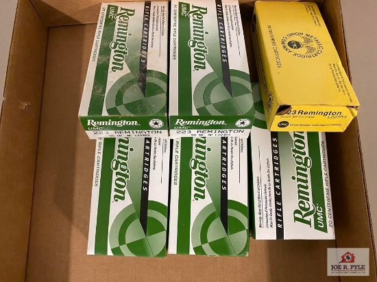 [SKU: 102013] lot of .223 Remington ammunition- full and partial boxes