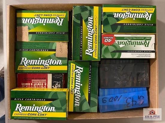 [SKU: 102016] lot of .243 ammunition- most boxes full