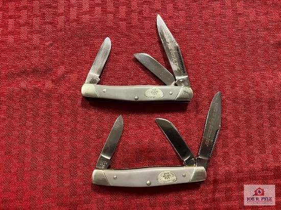 [SKU: 102084] 2 Boker special edition knives- "Dawn of the Atomic Age" Alamogordo