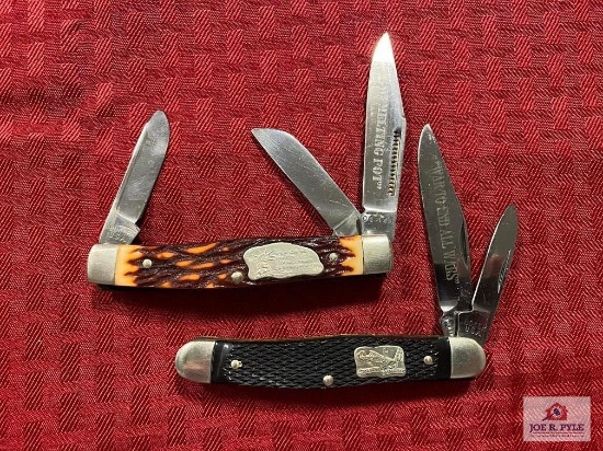 [SKU: 102086] 2 Boker special edition knives- "War to End All Wars" and "The Melting Pot"