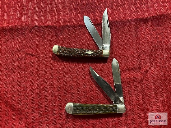 [SKU: 102107] 2 Hen&Rooster brand 2 blade folding knives