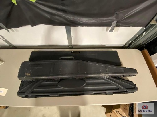 [SKU: 102132] Lot of 3 hard side gun cases