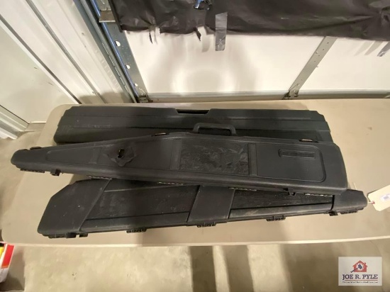 [SKU: 102134] Lot of 3 hard side gun cases