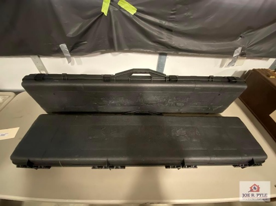 [SKU: 102142] 2 hardside double rifle cases