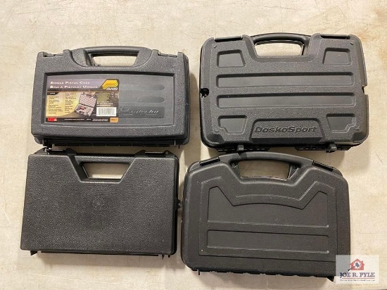 [SKU: 102146] 4 hard pistol cases