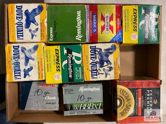 [SKU: 102189] 16 GA shotgun shells- full/ partial boxes : 10 GA shotshells- full/partial boxes