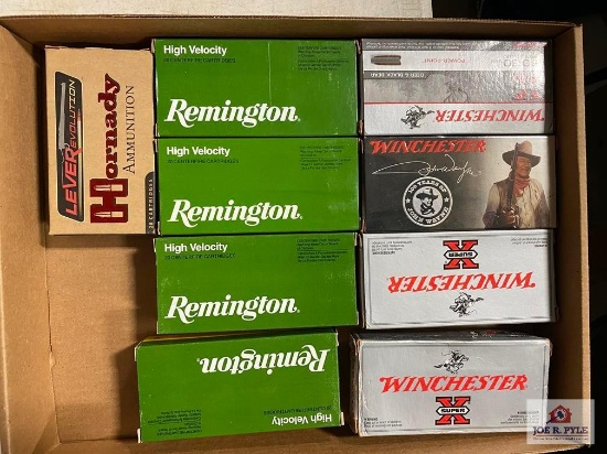 [SKU: 102203] lot of .30-30 Winchester ammunition- full/partial boxes