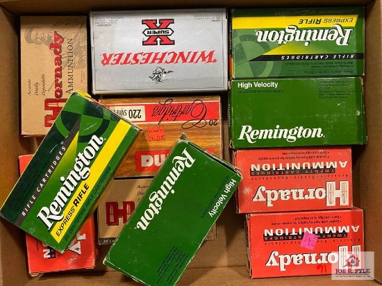 [SKU: 102211] lot of .220 Swift- full/partial boxes