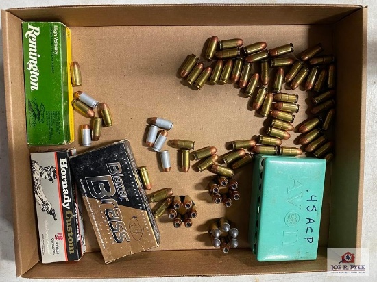 [SKU: 102235] lot of .45 ACP ammunition- loose ammo and partial boxes