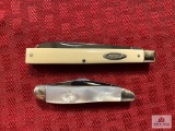 [SKU: 102068] lot of 2 Case pocket knives: model I-285 and model 8220SS