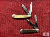 [SKU: 102106] 2 Hen&Rooster brand 2 blade folding knives