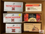 [SKU: 102269] lot of ammunition: .375 Win, .300 WSM, .325 WSM, .358 Win, .450 Bushmaster, .7-30