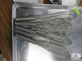 lot of 6 whisks
