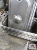 5 stainless steel 1/3 6 inch pan w lid