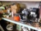 Shelves of bakeware ,small appliances