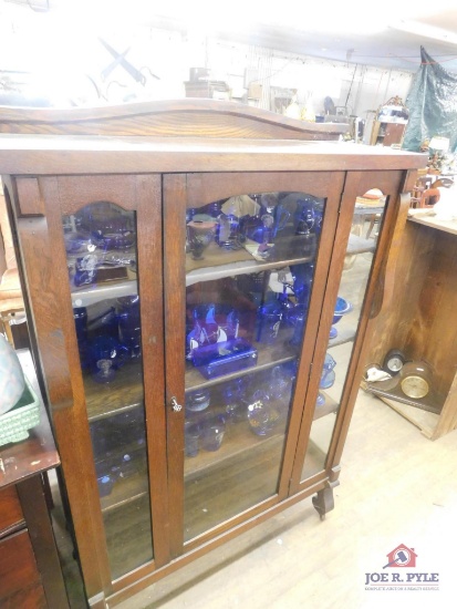 Vintage china cabinet contents not included