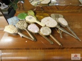 Collectable brushes and mirrors